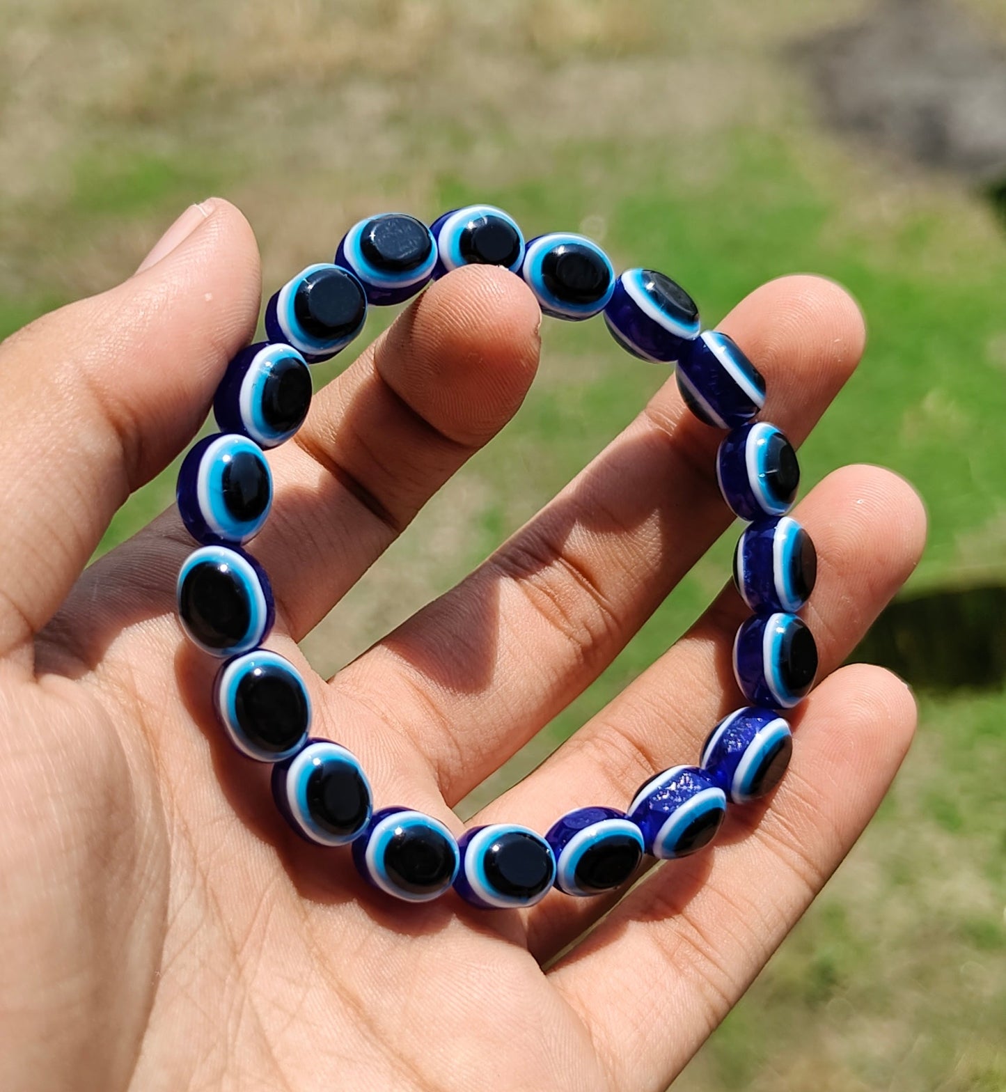 Evil Eye Bracelet – Blue Bead Protection Style