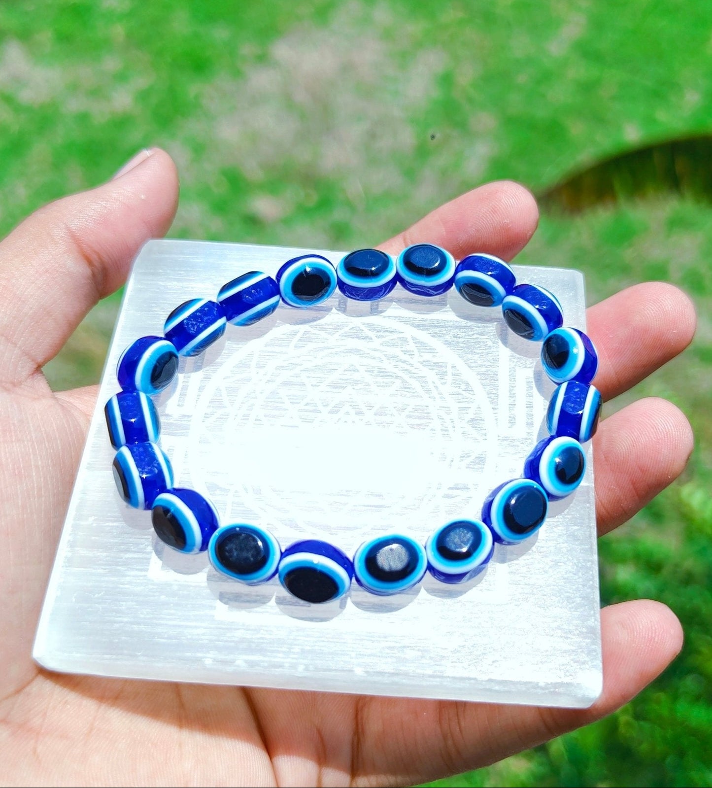 Evil Eye Bracelet – Blue Bead Protection Style